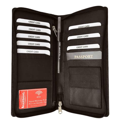 passport card rfid|rfid passport holder with zipper.